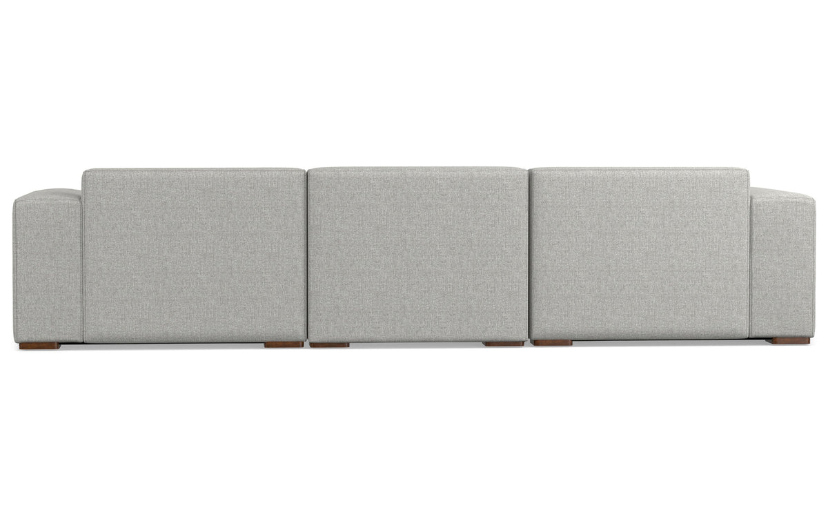 Pale Grey Performance Fabric | Rex 3 Seater Sofa Performance Fabric