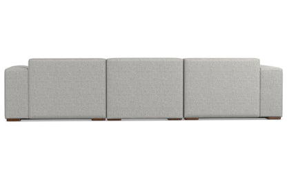 Pale Grey Performance Fabric | Rex 3 Seater Sofa Performance Fabric