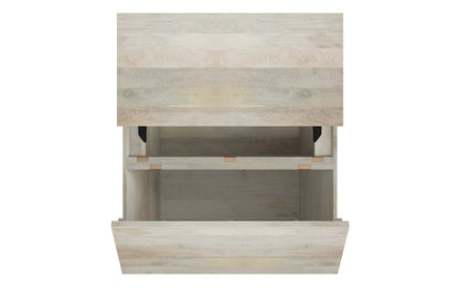 White Wash | Abba 36 inch Square Lift Top Coffee Table