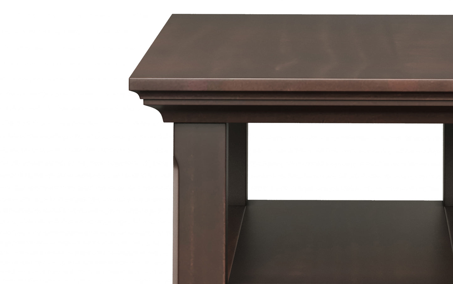 Brunette Brown | Acadian Narrow Side Table with Drawer