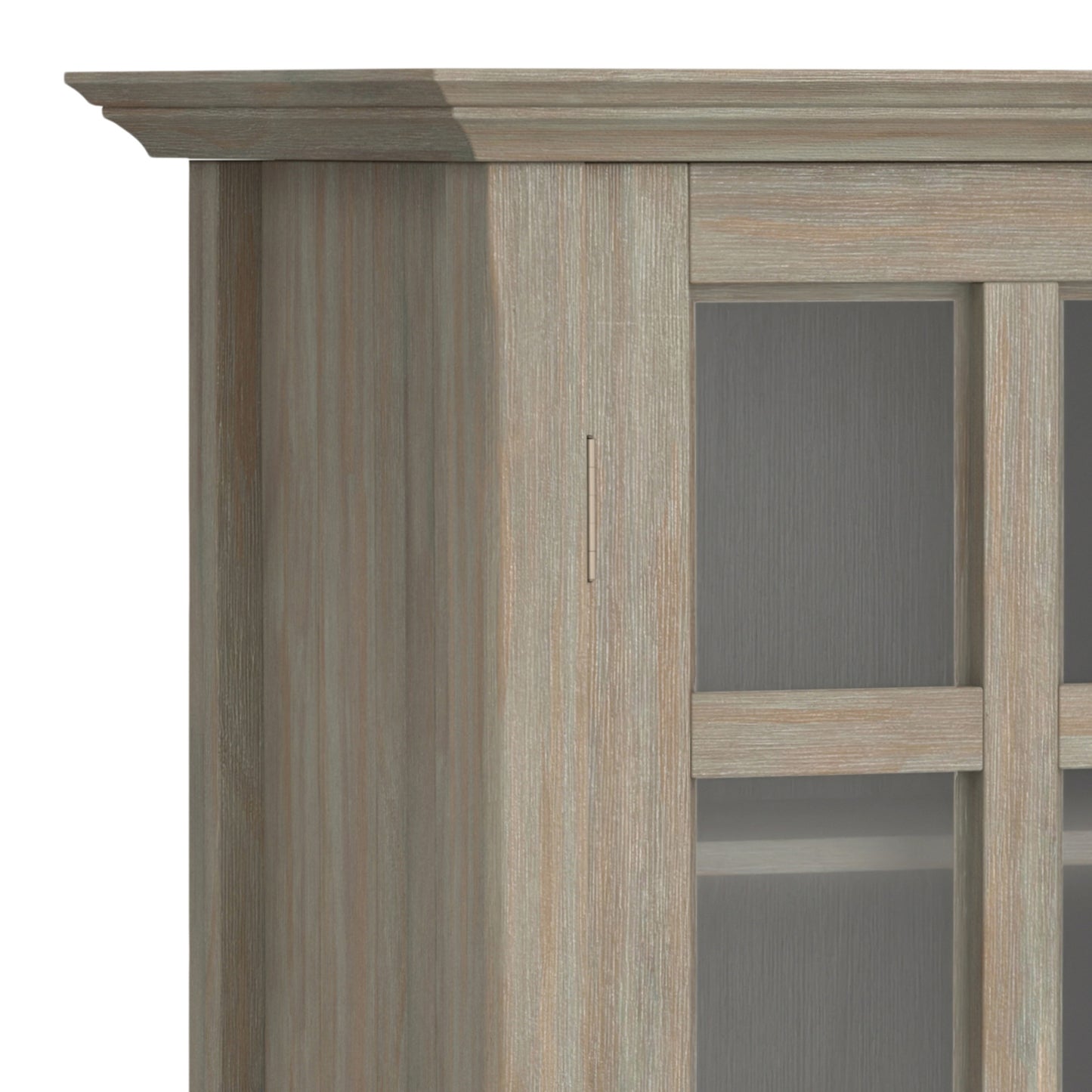 Distressed Grey | Acadian Medium Storage Cabinet