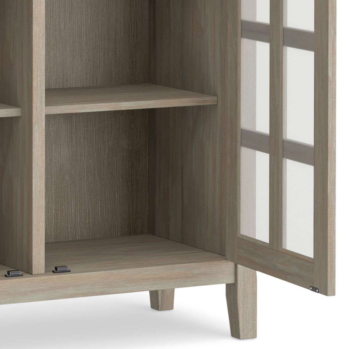 Distressed Grey | Acadian Medium Storage Cabinet