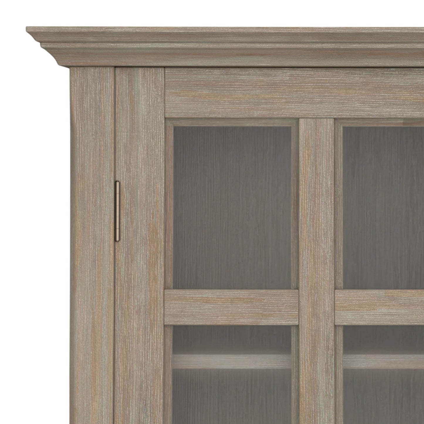 Distressed Grey | Acadian Medium Storage Cabinet