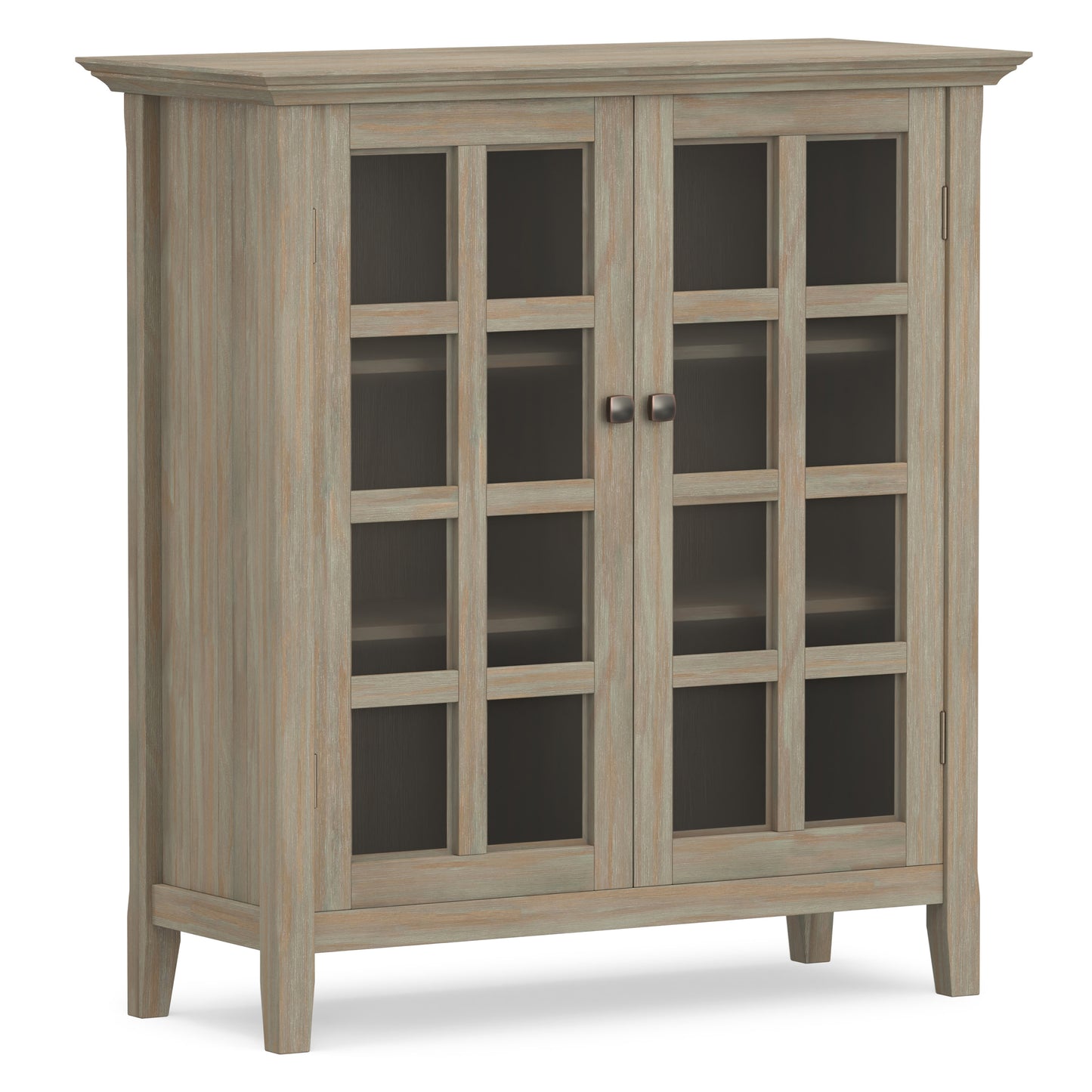 Distressed Grey | Acadian Medium Storage Cabinet