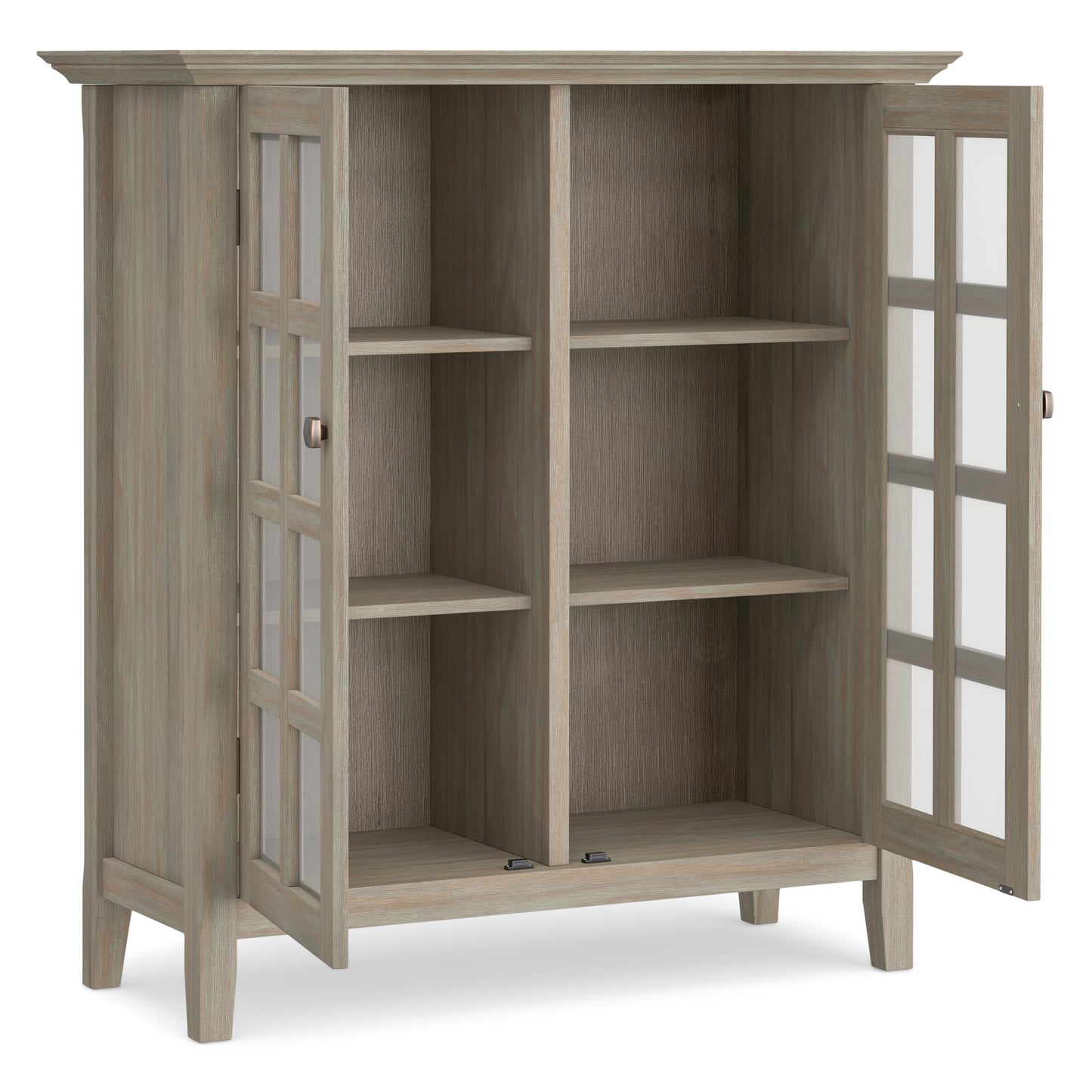 Distressed Grey | Acadian Medium Storage Cabinet