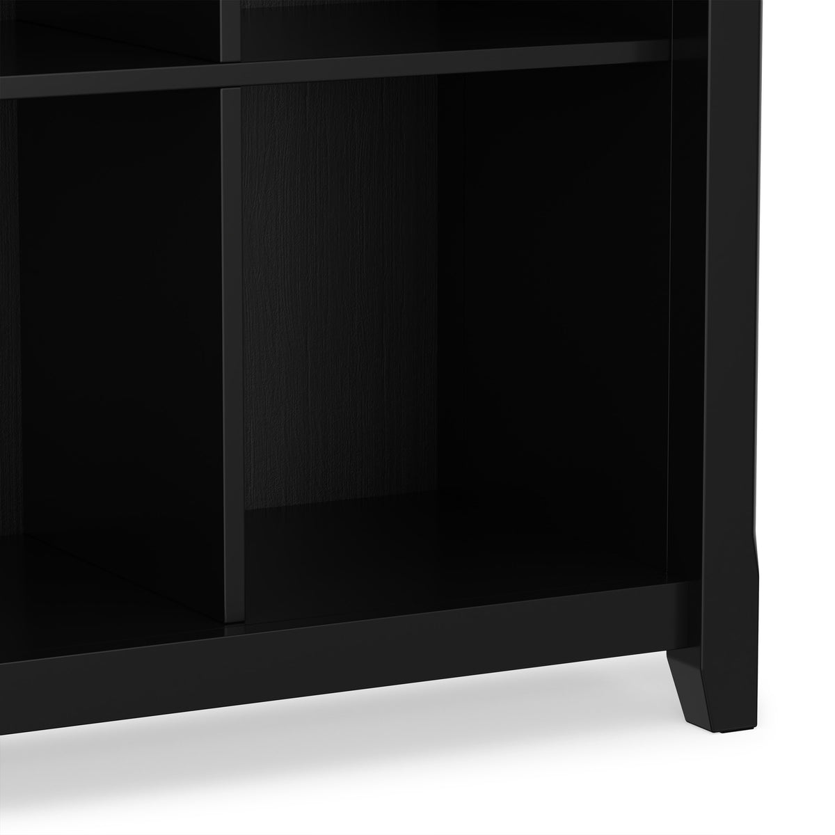 Black | Acadian 8 Cube Storage Sofa Table
