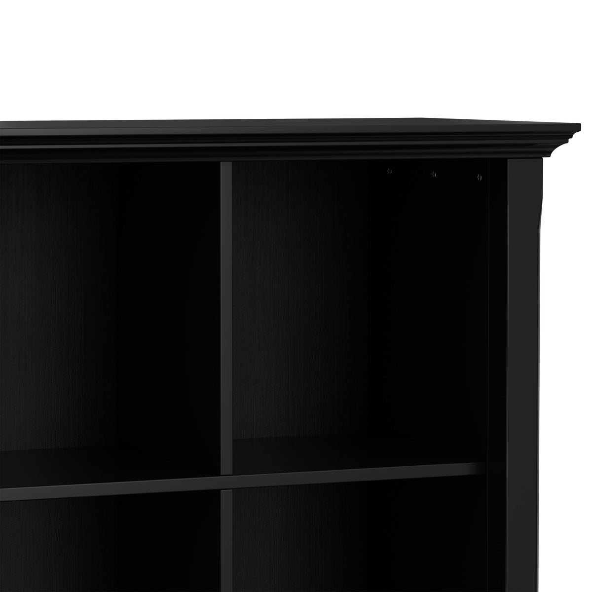 Black | Acadian 8 Cube Storage Sofa Table