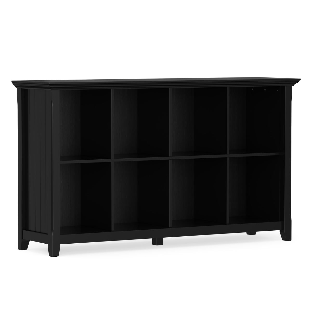 Black | Acadian 8 Cube Storage Sofa Table