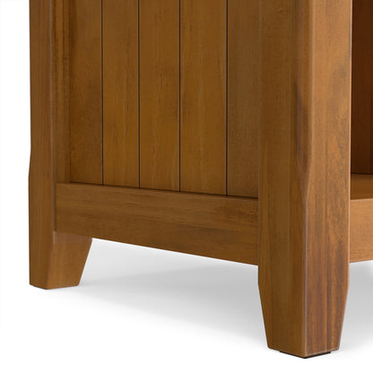 Light Golden Brown | Acadian 8 Cube Storage Sofa Table