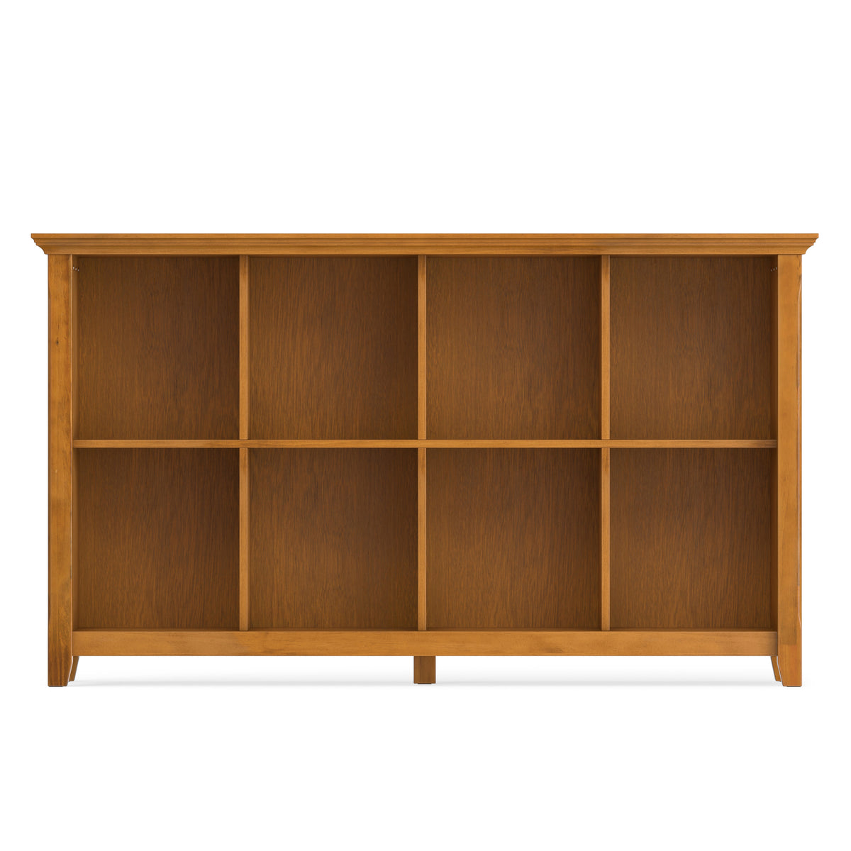 Light Golden Brown | Acadian 8 Cube Storage Sofa Table