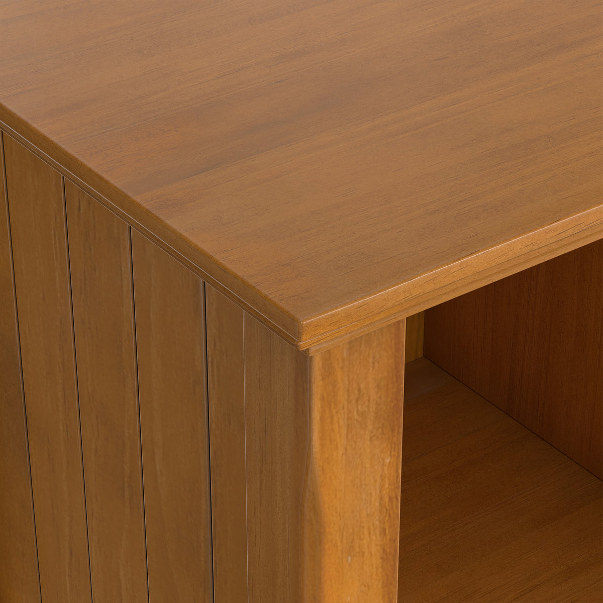 Light Golden Brown | Acadian 9 Cube Bookcase
