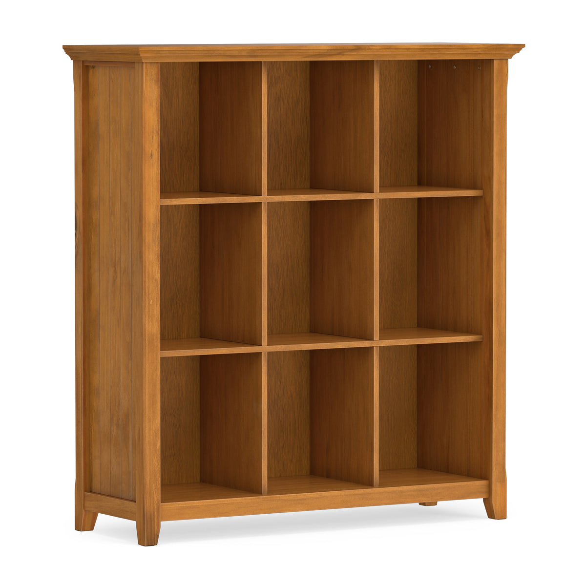 Light Golden Brown | Acadian 9 Cube Bookcase