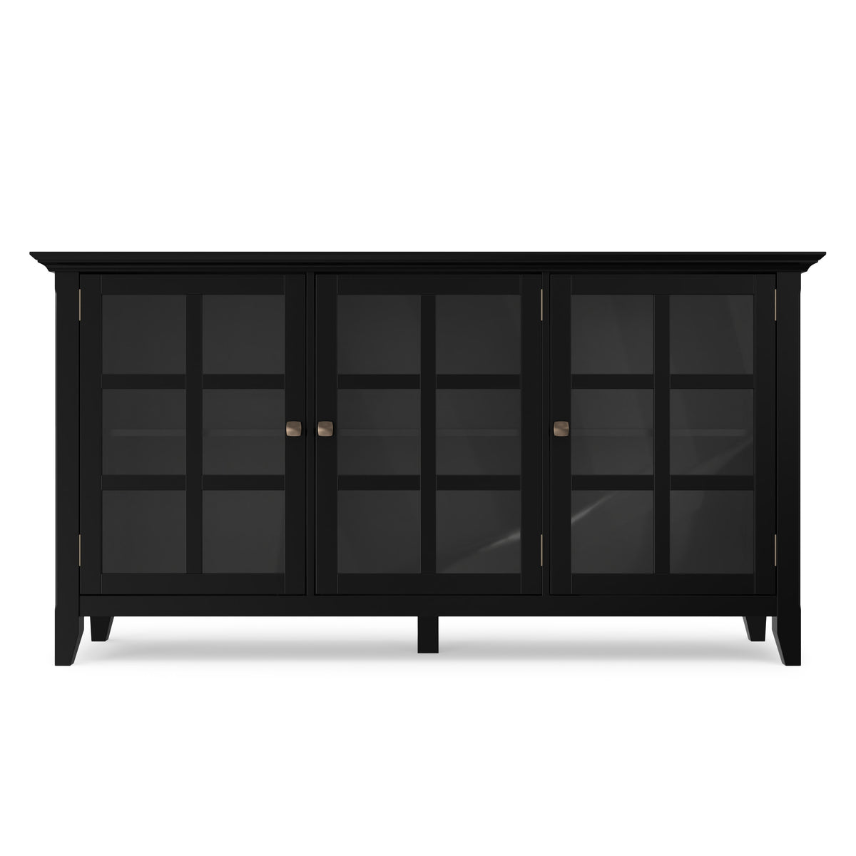 Black| Acadian Wide Storage Cabinet