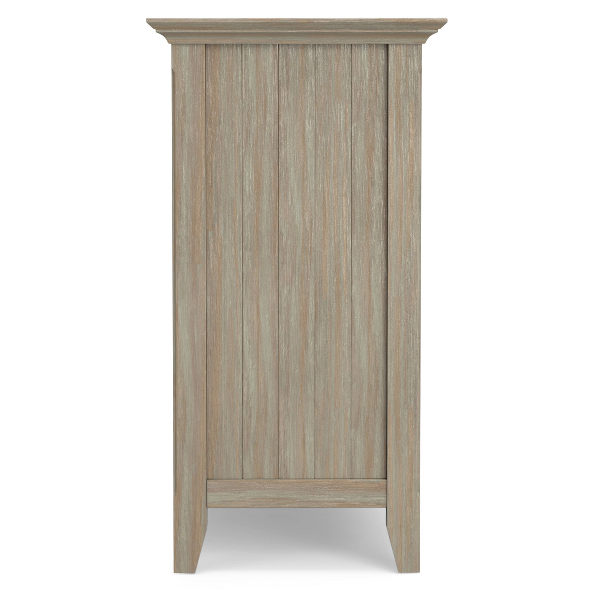 Distressed Grey| Acadian Wide Storage Cabinet
