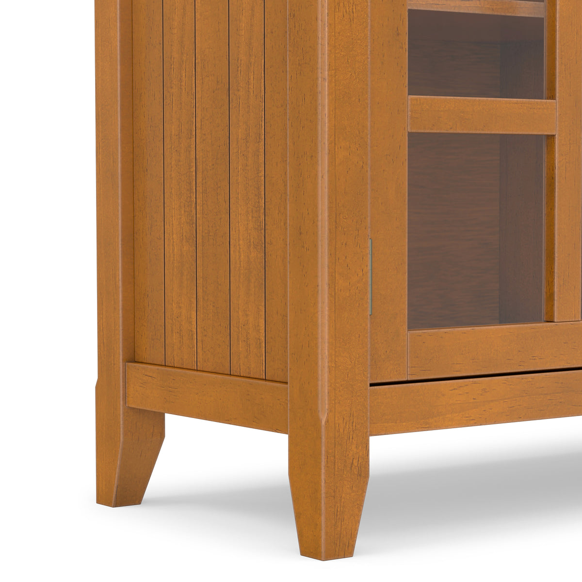 Light Golden Brown| Acadian Wide Storage Cabinet