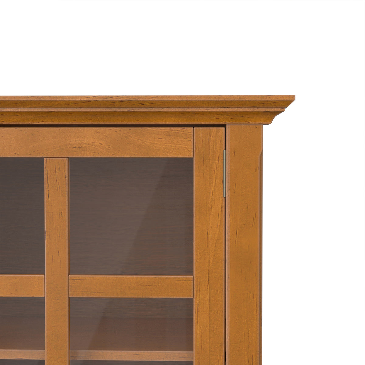 Light Golden Brown| Acadian Wide Storage Cabinet