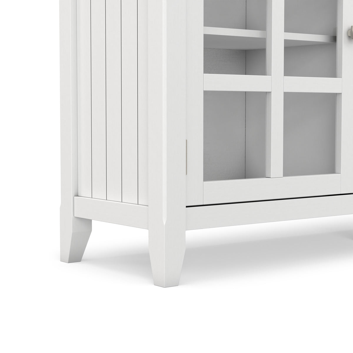 White| Acadian Wide Storage Cabinet