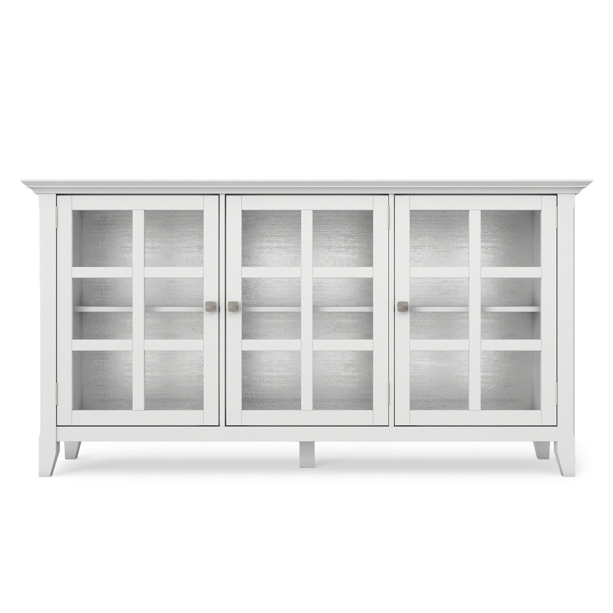 White| Acadian Wide Storage Cabinet