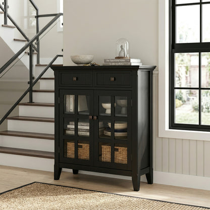 Black | Acadian Entryway Storage Cabinet