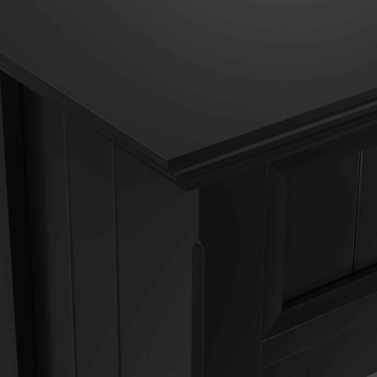 Black | Acadian Entryway Storage Cabinet