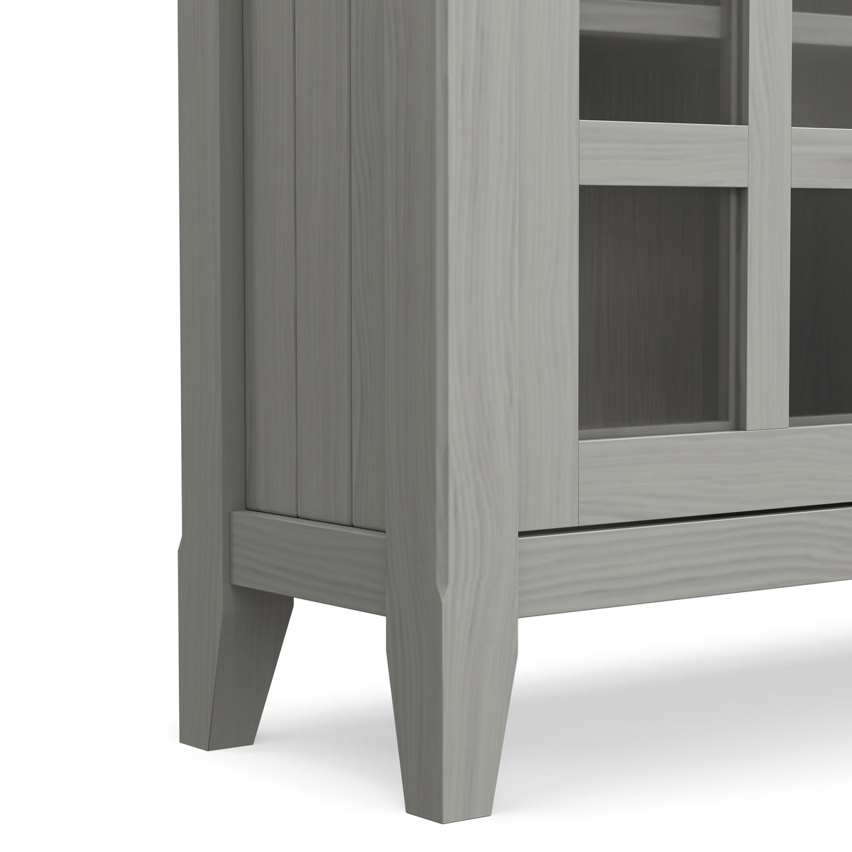 Fog Grey | Acadian Entryway Storage Cabinet