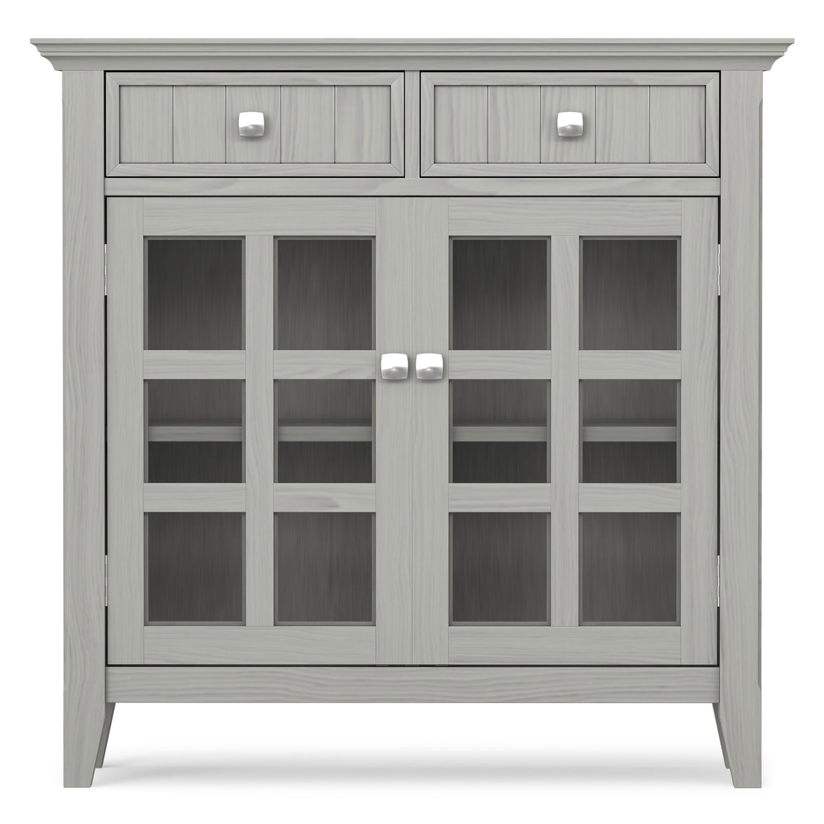 Fog Grey | Acadian Entryway Storage Cabinet