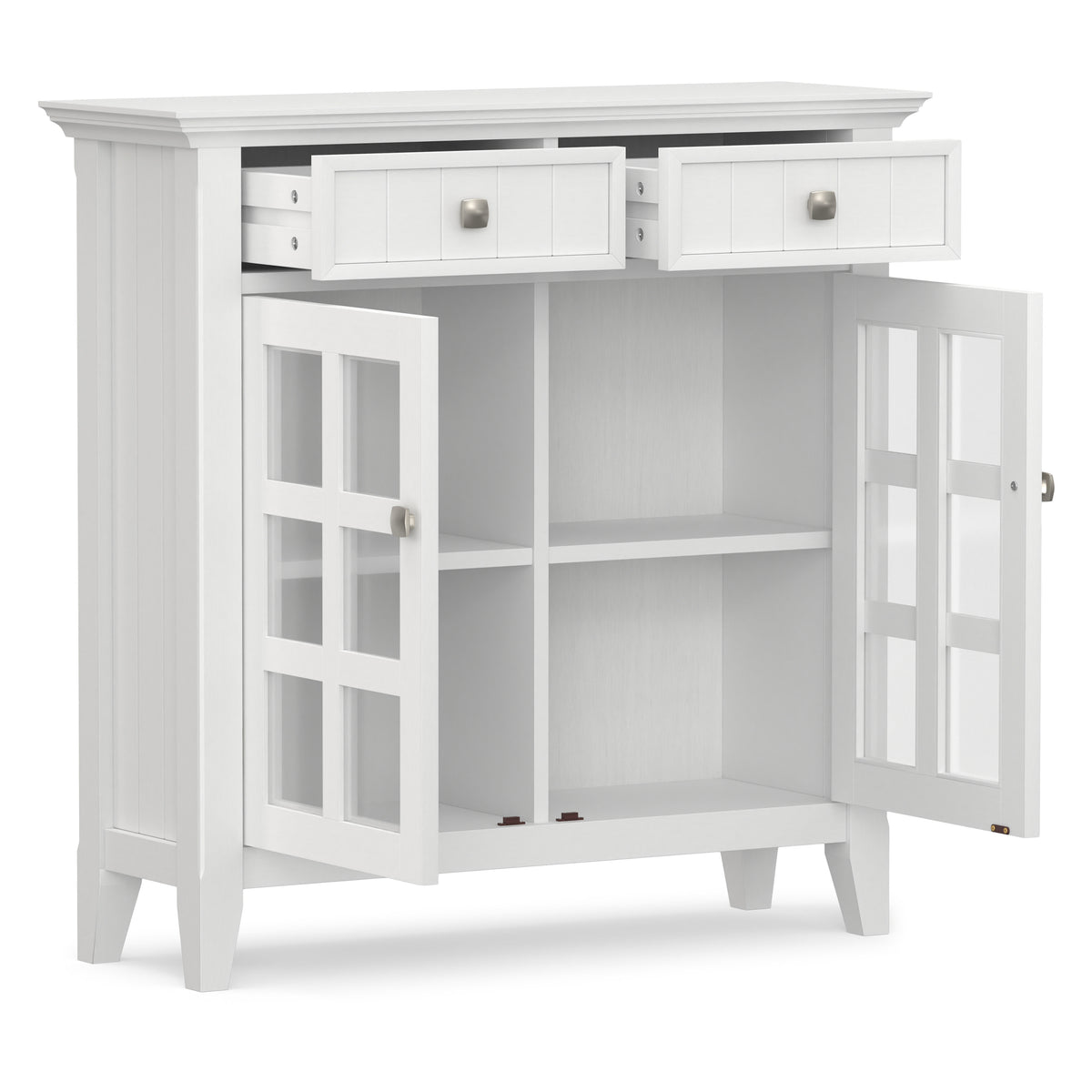 White | Acadian Entryway Storage Cabinet