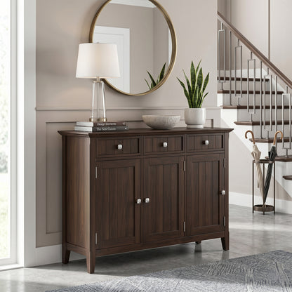 Acadian Wide Entryway Storage Cabinet