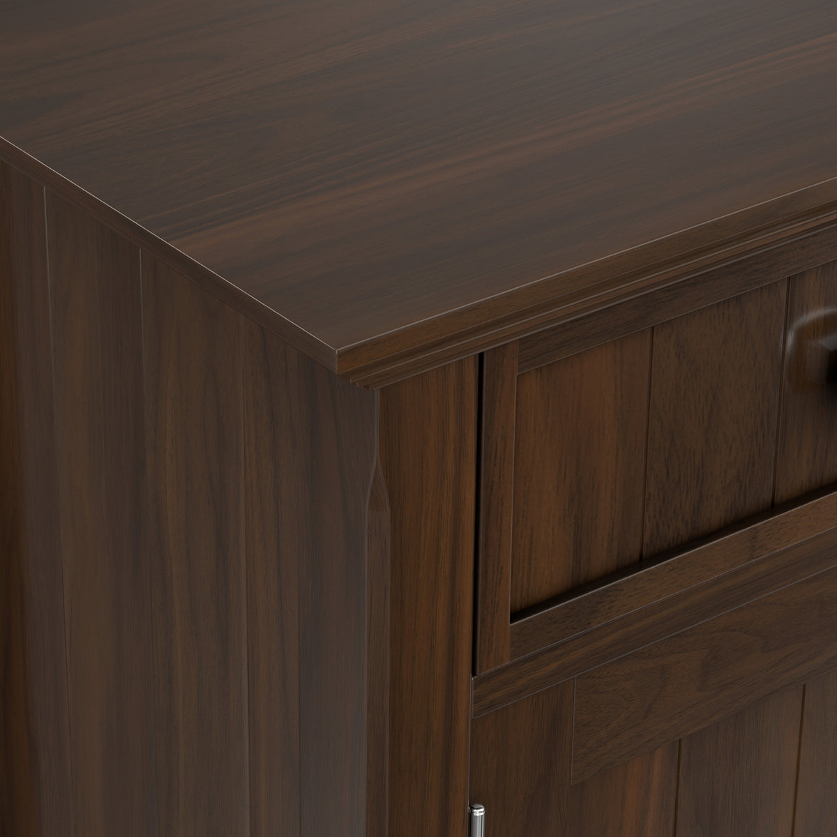 Acadian Wide Entryway Storage Cabinet