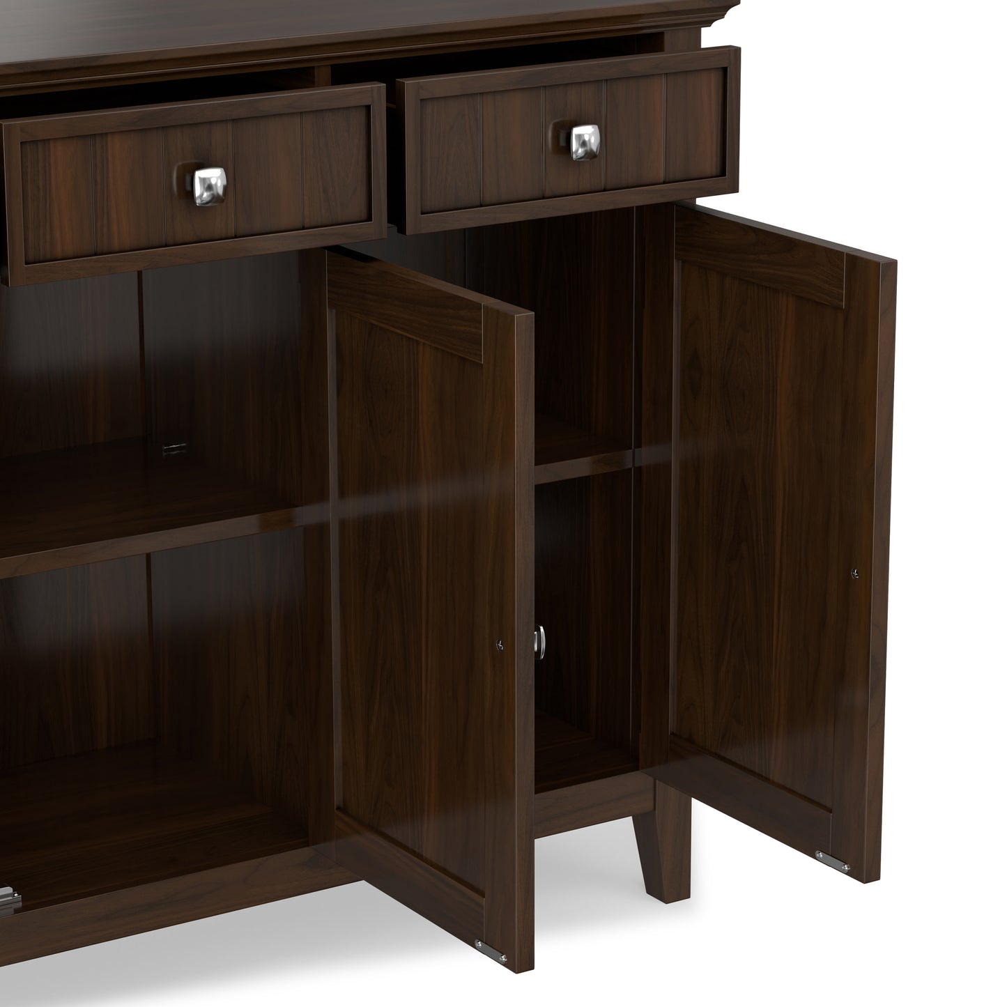 Acadian Wide Entryway Storage Cabinet