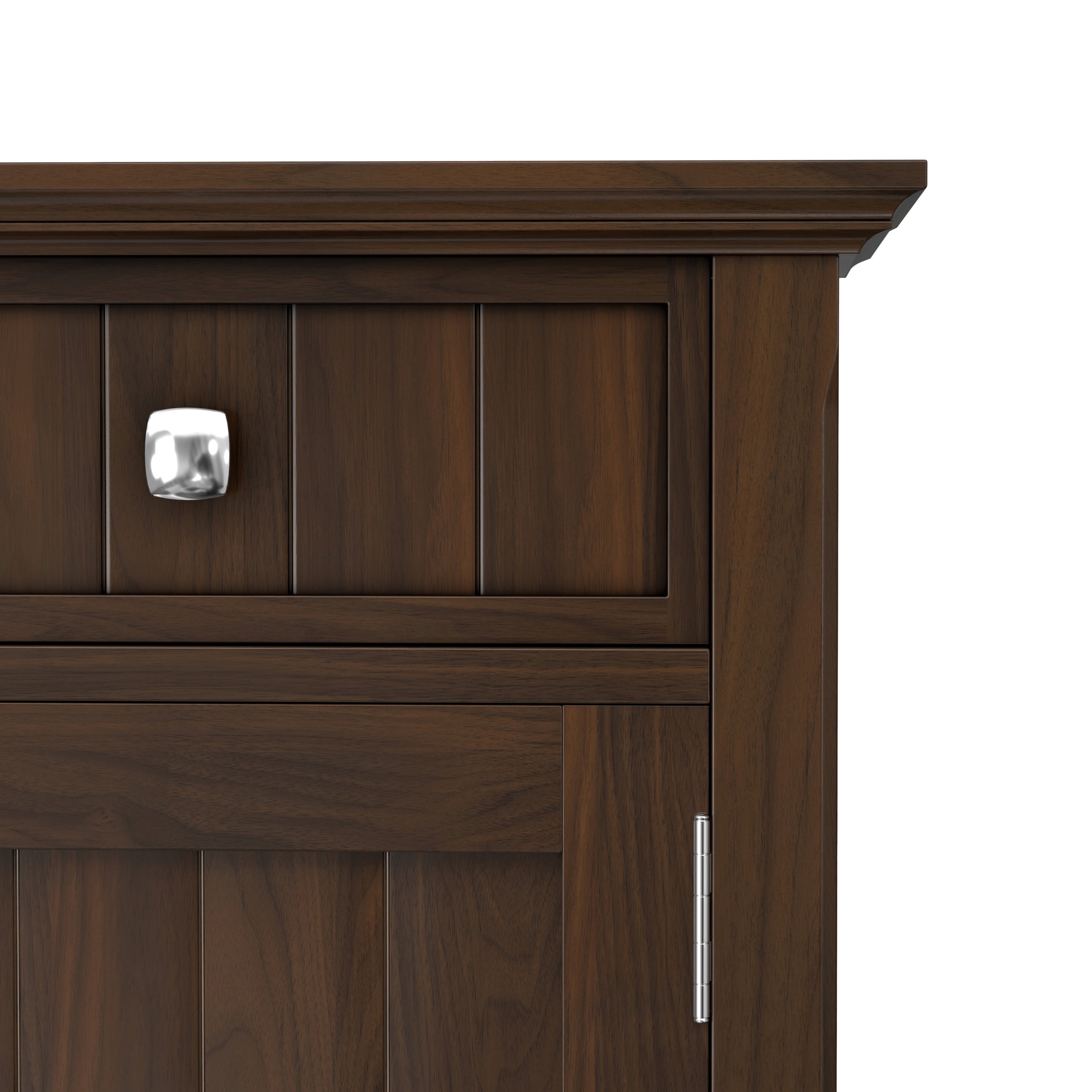 Acadian Wide Entryway Storage Cabinet