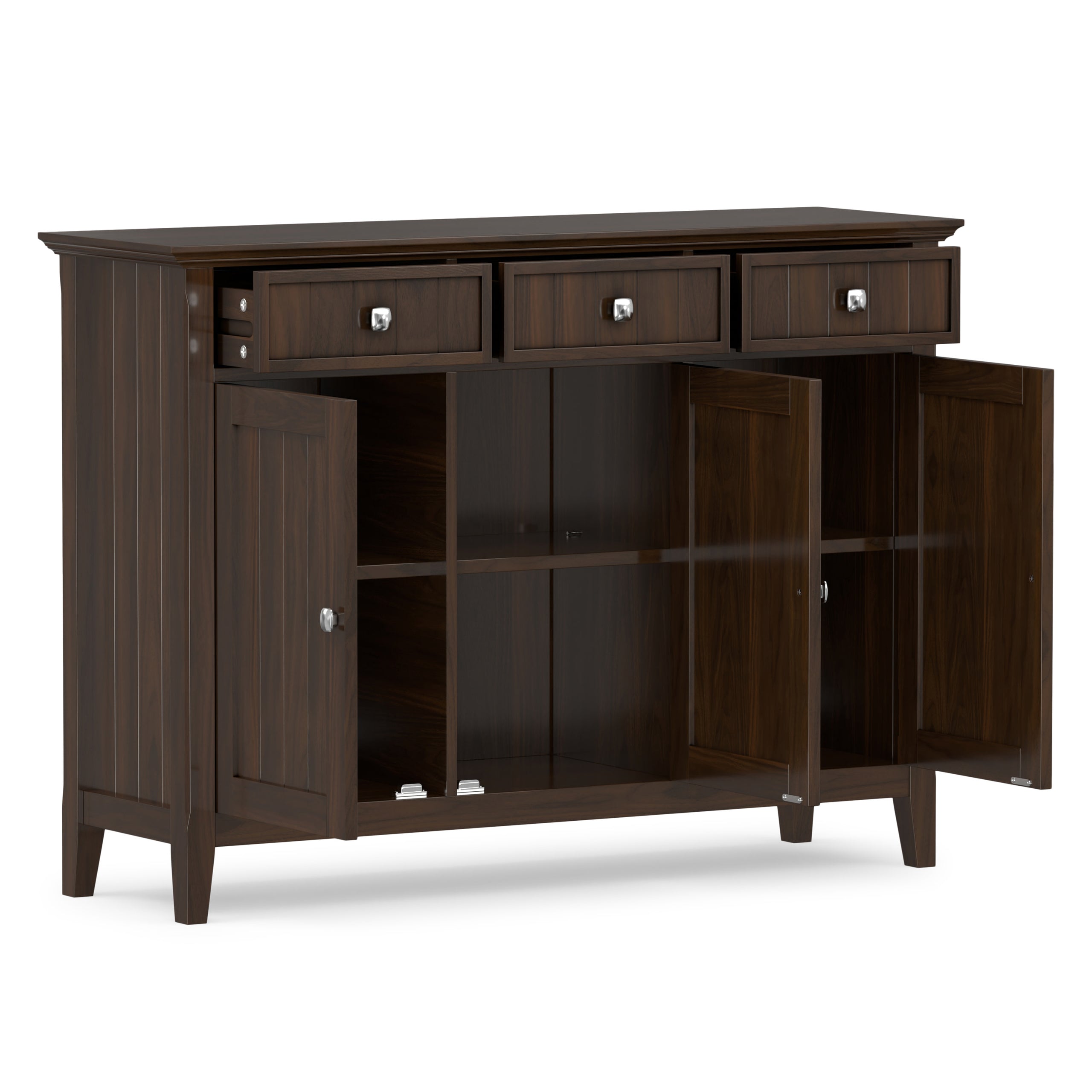 Acadian Wide Entryway Storage Cabinet