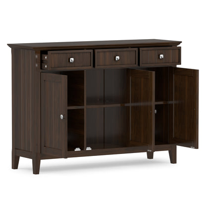 Acadian Wide Entryway Storage Cabinet