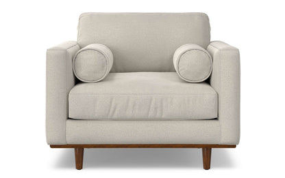 Cream White Performance Fabric | Morrison Arm Chair in Performance Fabric