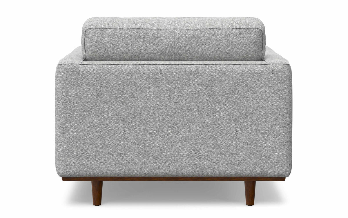 Mist Grey Performance Fabric | Morrison Arm Chair in Performance Fabric