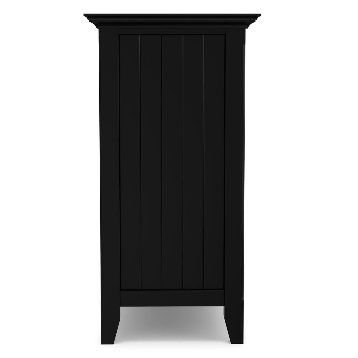 Black | Acadian Tall TV Media Stand