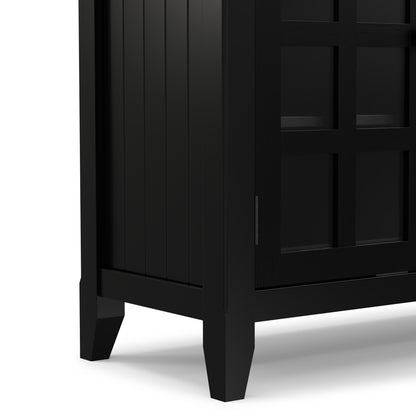 Black | Acadian Tall TV Media Stand