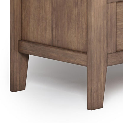 Rustic Natural Aged Brown | Adams Entryway Bench