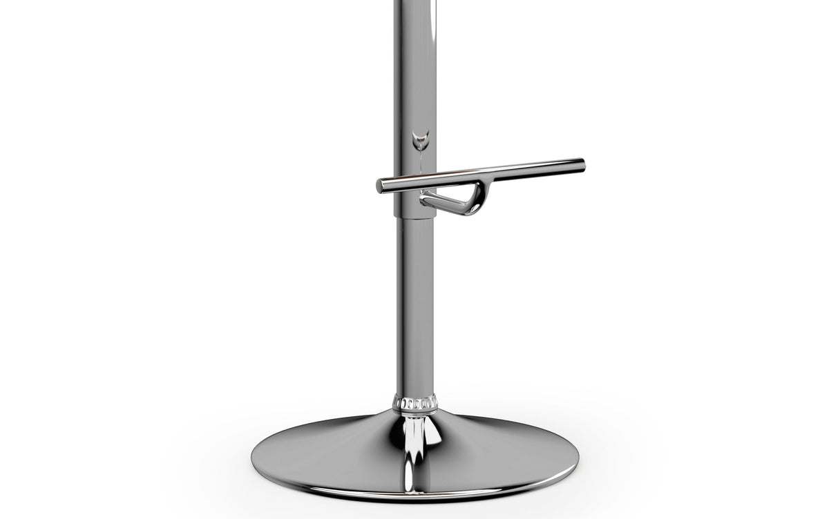 Light Denim Blue | Amery Adjustable Swivel Bar Stool