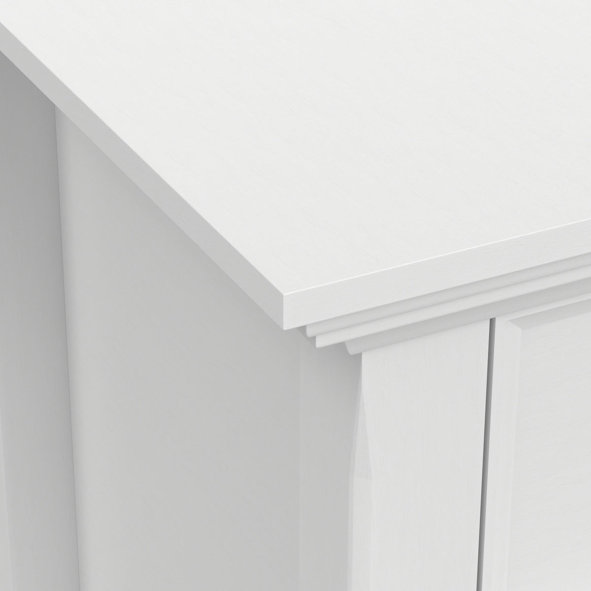 White | Amherst Bedside Table
