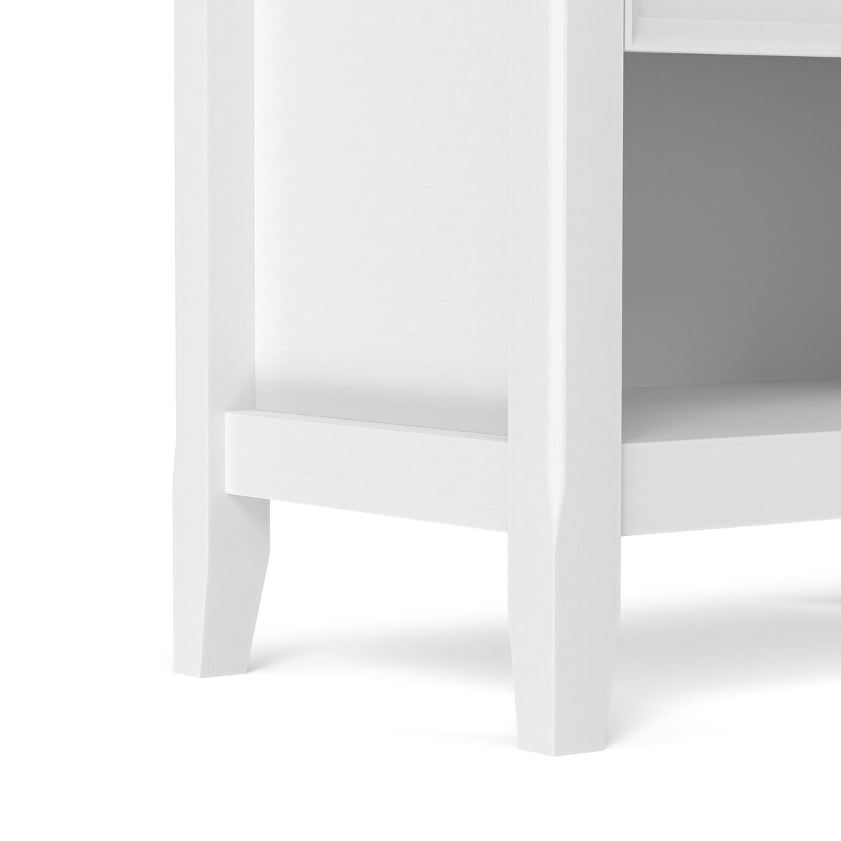 White | Amherst Bedside Table