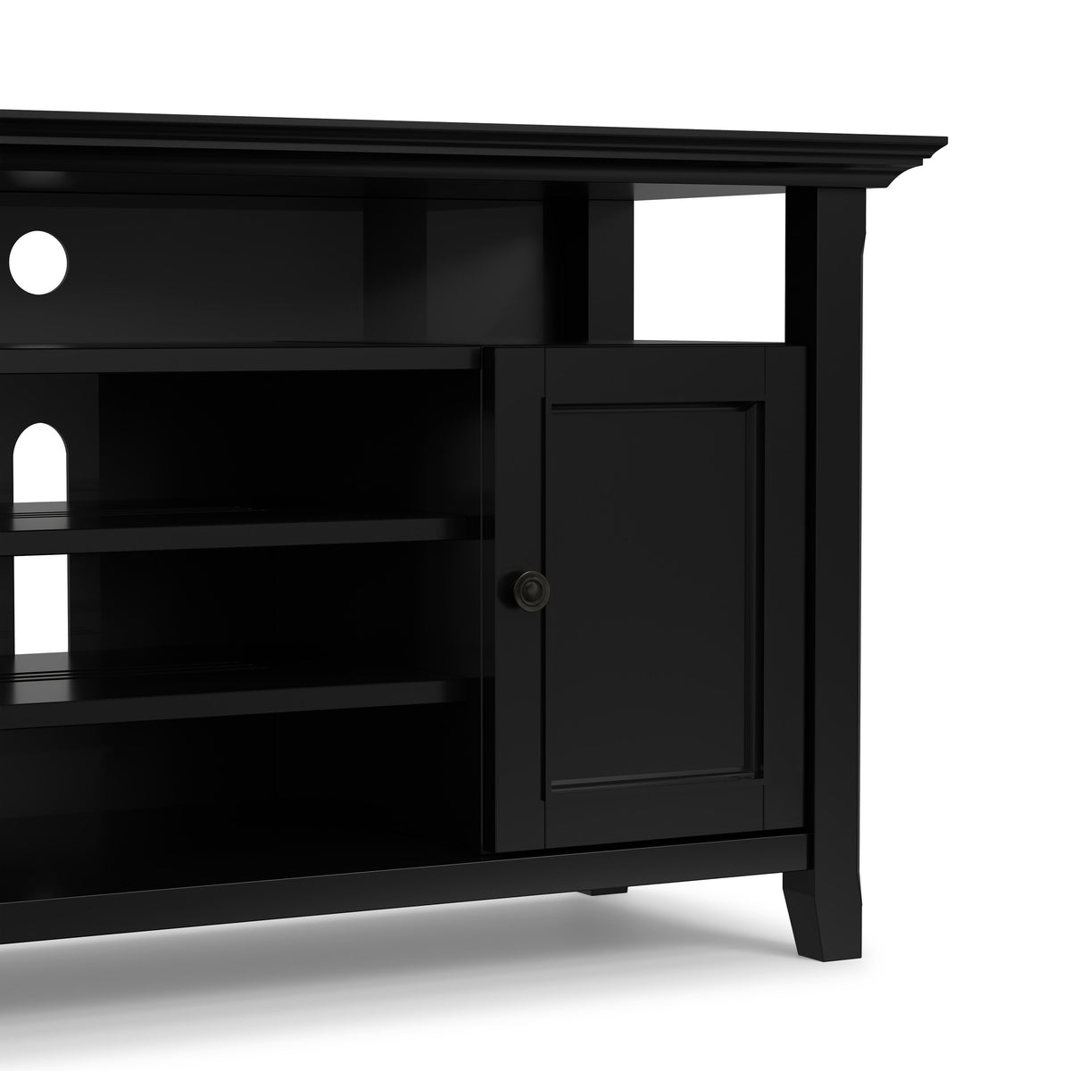 Black | Amherst 54 inch TV Media Stand