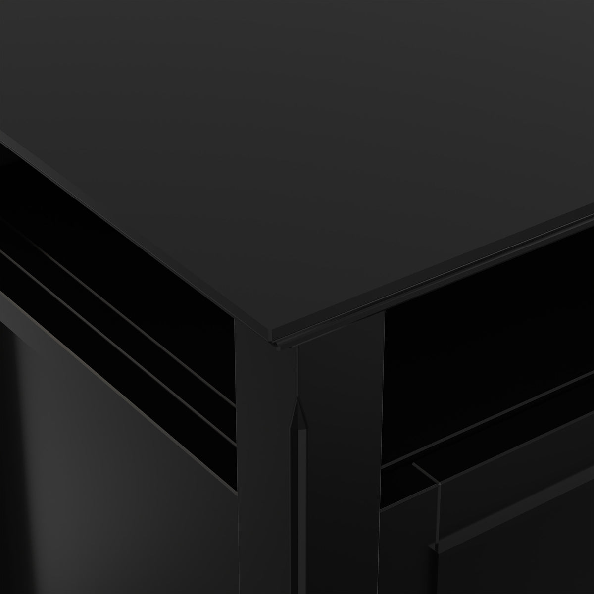 Black | Amherst 54 inch TV Media Stand