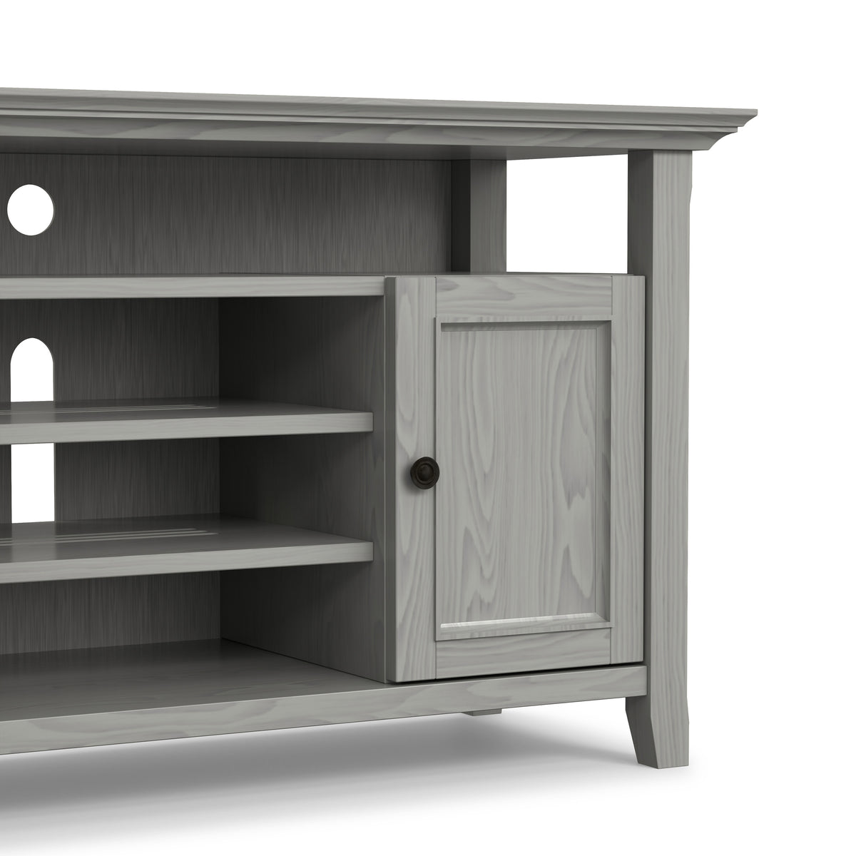 Fog Grey | Amherst 54 inch TV Media Stand
