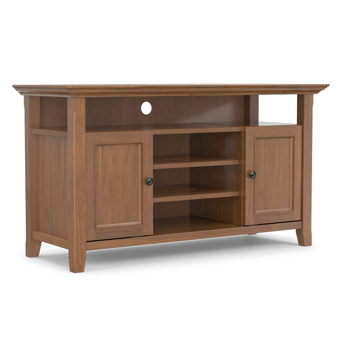 Medium Saddle Brown | Amherst 54 inch TV Media Stand