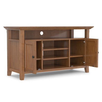 Medium Saddle Brown | Amherst 54 inch TV Media Stand
