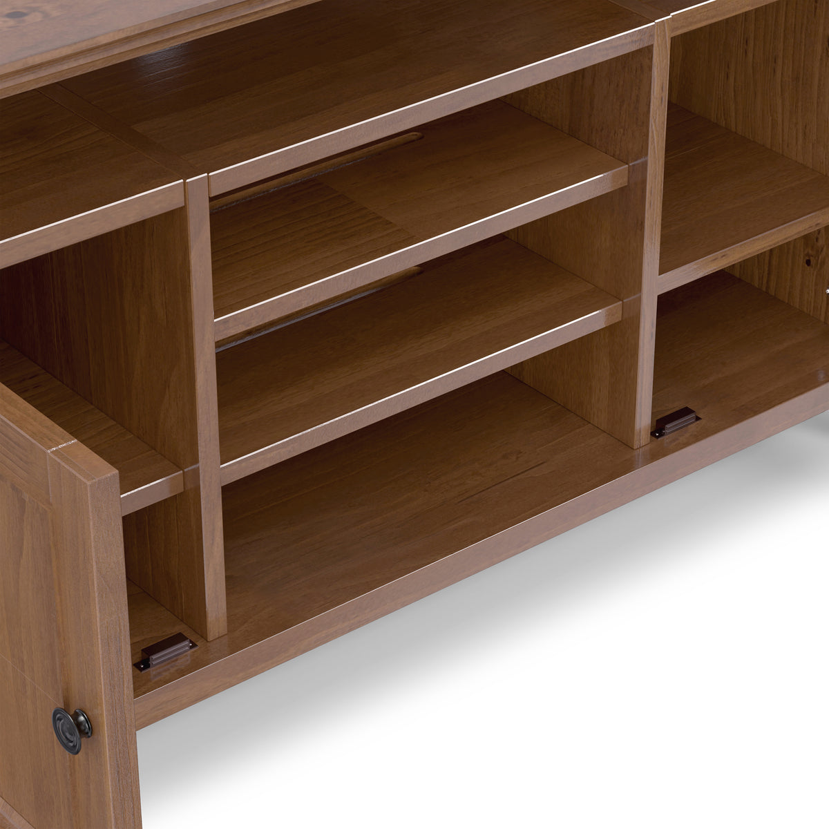 Medium Saddle Brown | Amherst 54 inch TV Media Stand