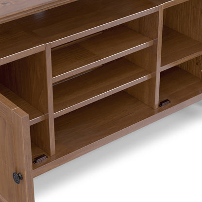 Medium Saddle Brown | Amherst 54 inch TV Media Stand