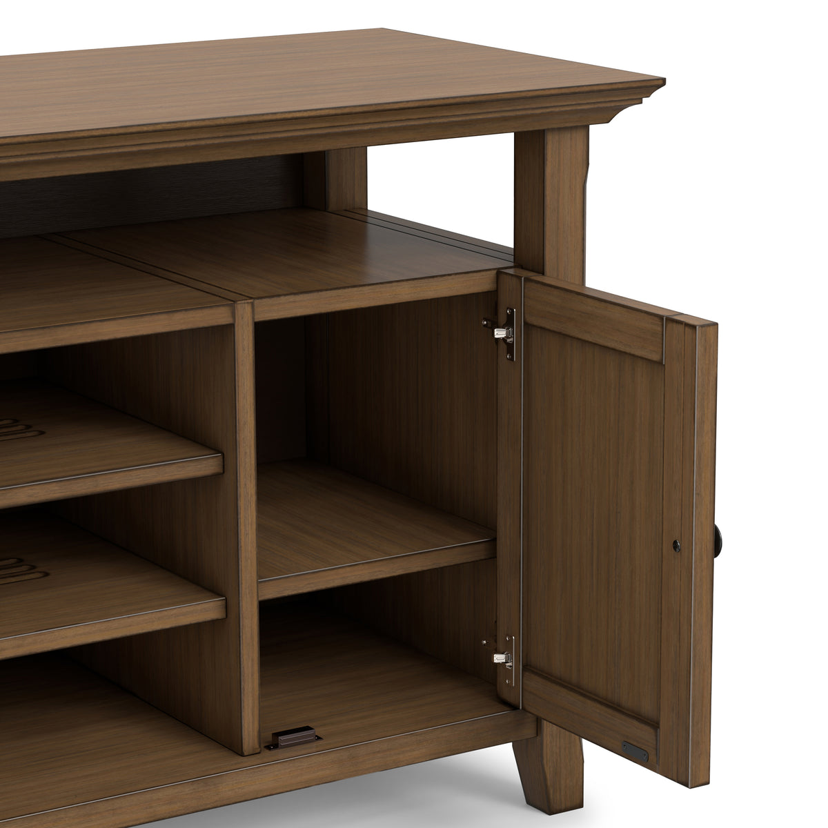 Rustic Natural Aged Brown | Amherst 54 inch TV Media Stand