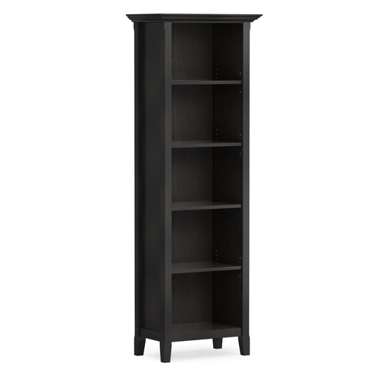 Hickory Brown | Amherst 24 inch 5 Shelf Bookcase